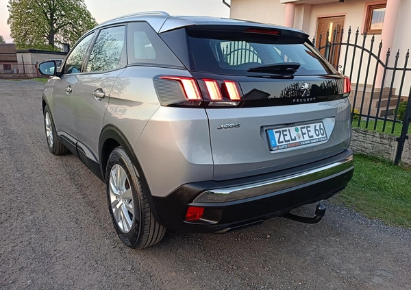 Peugeot 3008 cena 69900 przebieg: 132000, rok produkcji 2018 z Kamieńsk małe 596